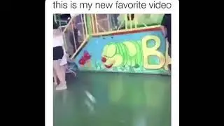 Caterpillar With Mushrooms With Roller Coaster