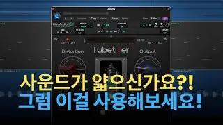 간단한 방법으로 따뜻하고 두꺼운 아날로그 사운드를 입혀보세요! / Kiive Audio - Tubetizer / Tutorial #271