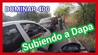 Subiendo en MOTO a DAPA - Donde volar Cometa - Subiendo en Dominar 400ChonTapas