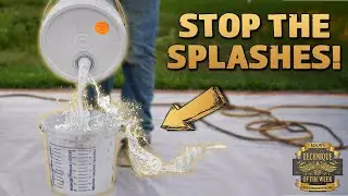 The Right Way to Pour from a 5-Gallon Bucket!