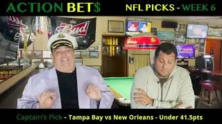 Action Bets Week 6 NFL Picks