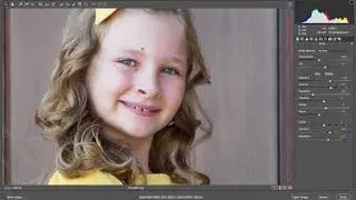 Quick basic edit in Adobe camera raw