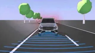 Система BAS PLUS с системой поддержки при проезде через перекрёсток  Mercedes Benz W253 GLC Class