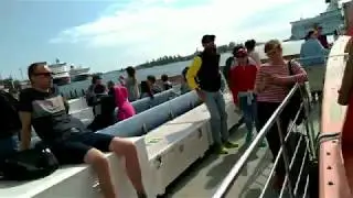 Морской трамвайчик в Хельсинки