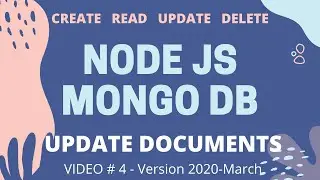 NODEJS and MONGODB - Update documents