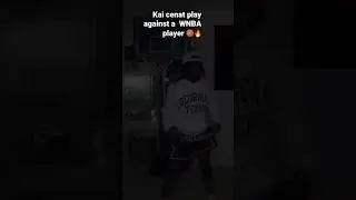 Kai Cenat plays against a wnba player 🏀🔥