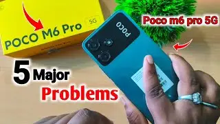 Poco m6 pro 5g problems | Poco m6 pro 5g me heating problem | Poco m6 pro 5g me bgmi lag problem