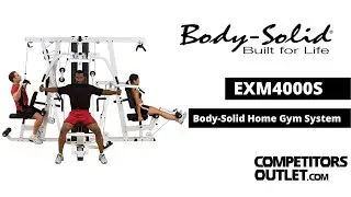 Body-Solid Home Gym System EXM4000S - Exercises and Features