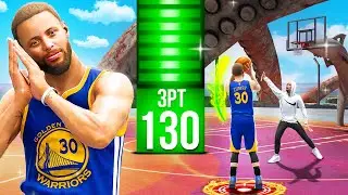 STEPH CURRY BUILD + 130 3PT RATING is GAMEBREAKING.. (NBA 2K24)