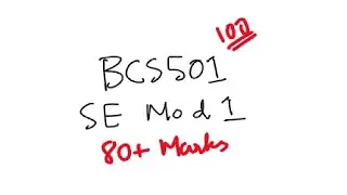 SE/SEPM MODULE 1 BCS501 Software Engineering and Project Management | 22 Scheme VTU 5th SEM CSE