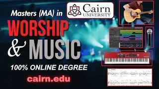 Cairn Univ MA Worship & Music promo
