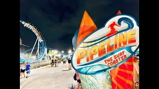 SeaWorld Orlando VIP Ride Night. We rode Pipeline, Icebreaker, Mako, Kraken and Manta!