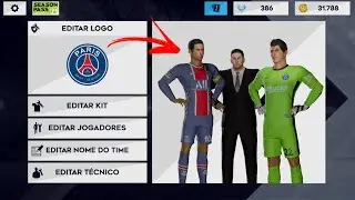 Kit do PSG 20/21 para Dream League Soccer 2021