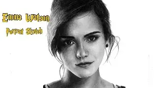How to draw Emma Watson || Emma Watson portrait drawing || Drawing Emma Watson step by step #emma