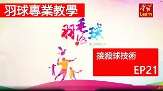 羽毛球 羽球教學 平抽 接殺球 接殺球技術EP21