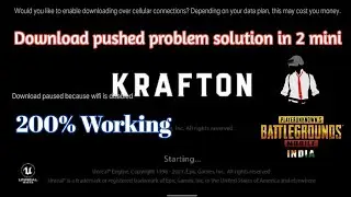 🇮🇳Battleground mobile india OBB service is running error|Bgmi obb service problem|