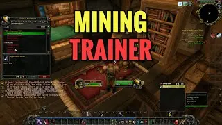 Stormwind Mining Trainer Location (WoW Classic)