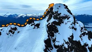 Climbing Verstovia's East ridge - Sitka Alaska
