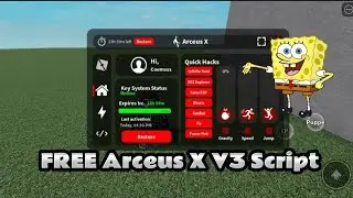 FREE! Arceus X V3 Script (Key Is ArceusX) Hydrogen & Fluxus