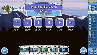 Angry Birds Refresh: Winter Tournament 4 (w/o Powerups)