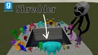 【Gmod】Shredder trap !!!!  /Garry's Mod