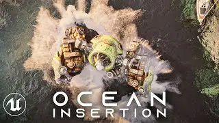 Ocean Insertion - Unreal Engine Cinematic Scene