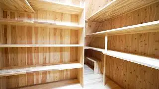 No More Complaints! My Wife's Perfect Pantry is Complete | Carpenter’s Home Renovation Bonus Part 2