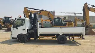 2018 Hino 300 714 Truck Mounted Crane | P&E Auctions