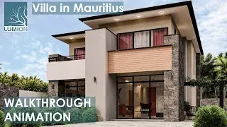 Villa Exterior Render_Walkthrough Animaiton_Lumion 11_Mauritius