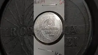 Romania's Circulating Total Solar Eclipse Coin #foreigncoins #solareclipse #numismatics