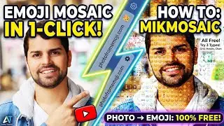 How to Create Emoji Mosaic Photos Easily (Free Online Tool)