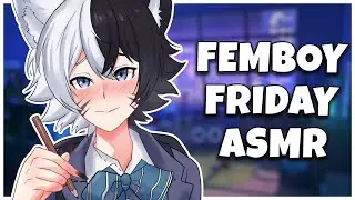 🤍 Live 3DIO ASMR | Surprise Femboy Friday Stream 🤍