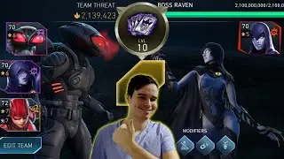 Killing Heroic 7 Raven Like It's 2020 Injustice 2 Mobile
