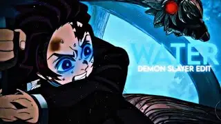 WATER 💦 「Demon Slayer Edit」Edit/Amv| Capcut