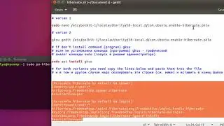 How to create hibernate button on Ubuntu.