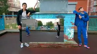 Giorgi Kurua перебросить колу между друг другом 7 раз