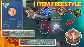 30 MIN LATE GAME FANNY = FEEDER? Gameplay PREMAN RANK FANNY 🥶| Mobile Legends