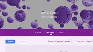 03 Creating your class, adding students to it and changing your theme.