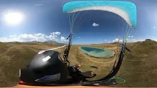 Landing on Vrazhye Lake