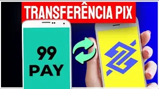 Como fazer uma Transferência PIX da 99Pay para o Aplicativo do Banco do Brasil