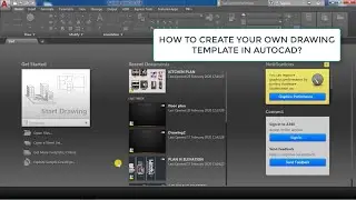 HOW TO CREATE YOUR OWN DRAWING TEMPLATE IN AUTOCAD? (hindi)