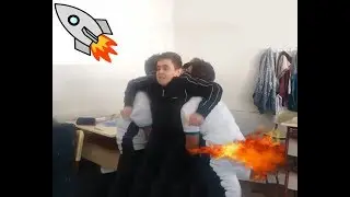 Yere Uçan Kafa Atan Liseli :D