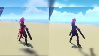 Diluc Skin Comparison Side by Side Genshin Impact