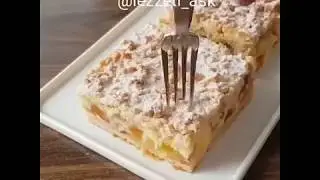 Великолепный пирог с персиками😍