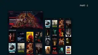 Create A Movie Website Using React JS | Movie website using react js part 2 | 
