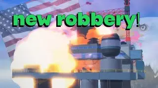 🇺🇸 New Oil Rig Robbery! | Roblox Jailbreak