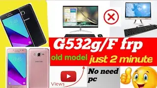 G532g frp bypass new method/ Samsung grand prime plus frp bypass without pc/ samsung frp bypass 2024