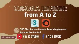 30 3DS Max Corona Camera Tone Mapping and Perspective Control