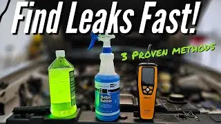 How To Find Refrigerant Leaks In Your AC System. | DIY AC Leak Detection 3 Ways