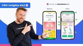 CRO Insights #43 📈: COLLECTION PAGE OPTIMIZATION!